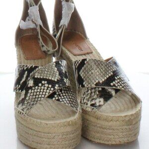 100% Authentic Tory Burch Selby Wedge Espadrille Sandals